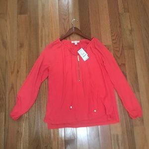 Michael Kors long sleeve blouse size 6!
